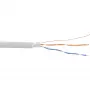 InLine Telefono montavimo kabelis 4 gyslos vientisas 2x2x0,6mm ekranuotas 100m
