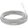 InLine Telefono montavimo kabelis 4 gyslos vientisas 2x2x0,6mm ekranuotas 100m