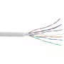 InLine telefono montažinis kabelis 12 laidų kieta viela 6x2x0,6mm ekranuotas 100m