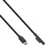 USB-C į Surface įkrovimo laidas InLine 26670B 3m