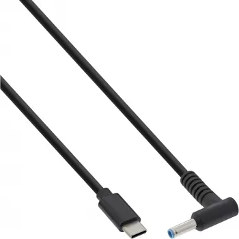 InLine USB-C į HP nešiojamąjį kompiuterį (apvalus/mažas) įkrovimo laidas, 2 m