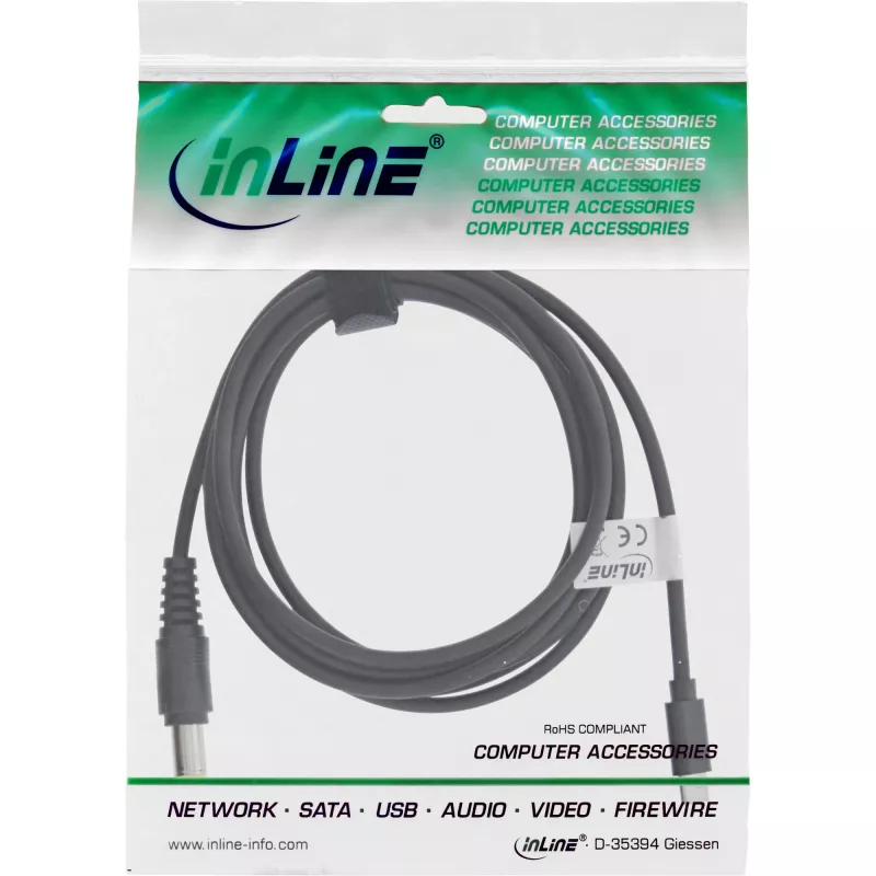 InLine USB-C į Lenovo nešiojamojo kompiuterio (apvalus) įkrovimo laidas, 2 m