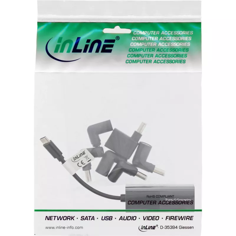 Maitinimo adapterio rinkinys InLine 26679 USB-C 7-in-1