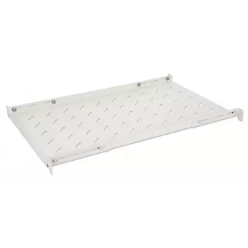 Intellinet 19 colių fiksuota lentyna (reguliuojama), 1U, 750 mm gylis, 750–950 mm reguliuojamas bėgių gylis, maks. 20 kg, pilka, garantija visam gyvenimui