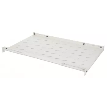 Intellinet 19 colių fiksuota lentyna (reguliuojama), 1U, 750 mm gylis, 750–950 mm reguliuojamas bėgių gylis, maks. 20 kg, pilka, garantija visam gyvenimui