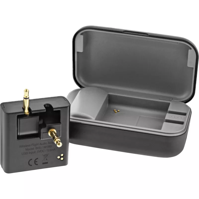 InLine Bluetooth garso siųstuvas lėktuvui, BT 5.0, aptX HD/LL