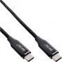 InLine Magnetic USB-C laidas, USB-C vyriškas / vyriškas, 100W, juodas, 2m