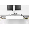InLine 23190W – po stalu montuojamas kabelių vedimo kanalas, plieninis, baltas, 114×600×76 mm