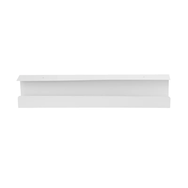 InLine 23190W – po stalu montuojamas kabelių vedimo kanalas, plieninis, baltas, 114×600×76 mm