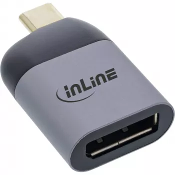 USB-C į DisplayPort keitiklis InLine 64106D (vyriškas USB-C į moterišką DisplayPort, 8K60Hz)