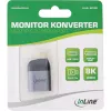 USB-C į DisplayPort keitiklis InLine 64106D (vyriškas USB-C į moterišką DisplayPort, 8K60Hz)