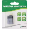InLine USB-C (vyriškas) į HDMI (moteriškas) keitiklis, 4K 60Hz