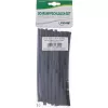 Termosusitraukiantis vamzdelis InLine 200 mm ilgio, 6 mm iki 3 mm skersmens, 20 vnt, juodas