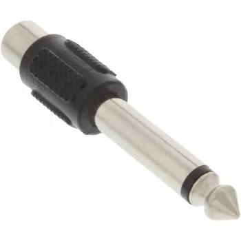 InLine Audio Adapter 6,3 mm lizdas vyriškas RCA mono moteriškas 99322