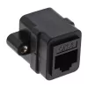 InLine Patch Cable Coupling UTP 2x RJ45 lizdai montavimui