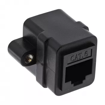InLine Patch Cable Coupling UTP 2x RJ45 lizdai montavimui
