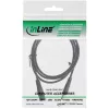 InLine DC prailginimo laidas, kištukas/lizdas 5.5x2.1mm, juodas, 0.5m