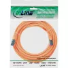 InLine Patch Laidas S/FTP PiMF Cat.6A halogen-free 500MHz oranžinis 5m
