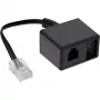 InLine TAE adapterinis kabelis RJ45 kištukas į TAE-N ir RJ11 lizdus 69943