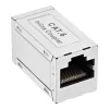 InLine Cat.6 adapteris, pilnai ekranuotas, metalinis, 2x RJ45 F/F, 1:1