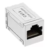 InLine Cat.6 adapteris, pilnai ekranuotas, metalinis, 2x RJ45 F/F, 1:1
