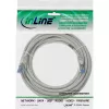 InLine Patch Laidas S/FTP PiMF Cat.6A halogen free 500MHz pilka 30m
