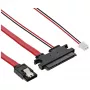 InLine SATA kabelis Banana PI su duomenų ir maitinimo jungtimi 0,35 m