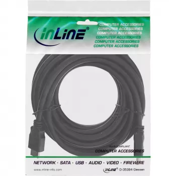 HDMI kabelis High Speed InLine 17603E 3m vyras/vyras juodas
