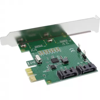 InLine sąsajos plokštė 2 prievadai SATA 6Gb/s x1 PCIe 2.0 RAID 0 / 1 / SPAN