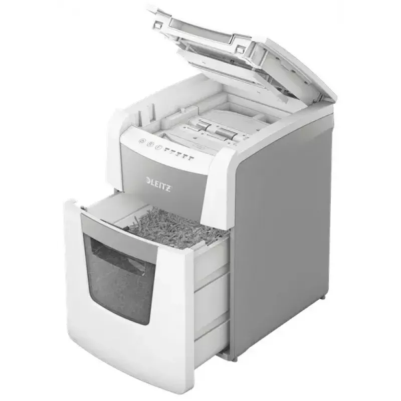 Leitz IQ Autofeed Small Office 100 automatinis popieriaus smulkintuvas P5