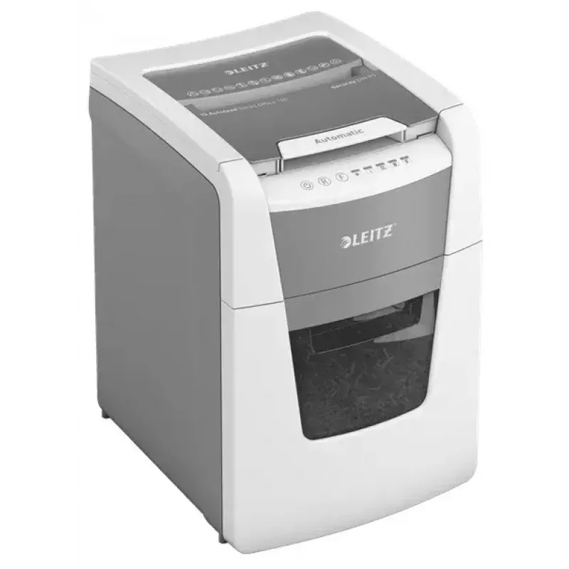 Leitz IQ Autofeed Small Office 100 automatinis popieriaus smulkintuvas P5
