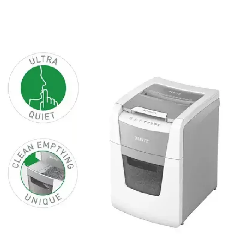 Leitz IQ Autofeed Small Office 100 automatinis popieriaus smulkintuvas P5