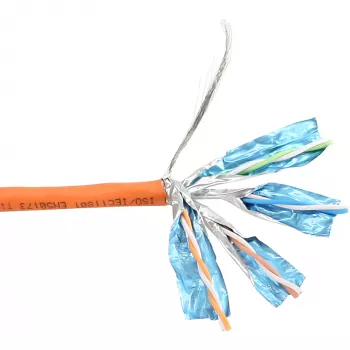 InLine Solid montavimo kabelis 250 MHz S/STP Cat.6 CU AWG23 halogen-free 300 m