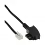 InLine TAE-F vokiškas laidas Telekom/Siemens TAE-F / RJ11 6P4C M/M, 1m