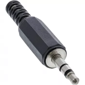 3,5 mm stereo ausies kištukas InLine 99100 lituojamas