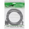 InLine Patch laidas plonas, U/FTP, Cat.8.1, TPE halogen-free, juodas 10m