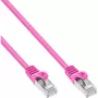 InLine Patch Laidas SF/UTP Cat.5e Rožinis 20m