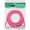 InLine Patch Laidas SF/UTP Cat.5e Rožinis 20m