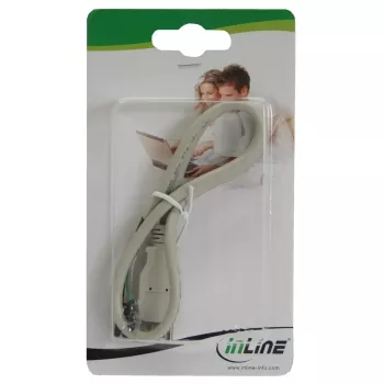 InLine USB 2.0 adapterio laidas Type A lizdas / vidinis header, 0,40 m, biri