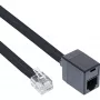 InLine Modular Cable RJ12 6P6C kištukas / lizdas 5m