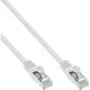 InLine Patch Laidas SF/UTP Cat.5e baltas 1 m