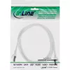 InLine Patch Laidas SF/UTP Cat.5e baltas 1 m
