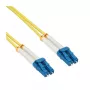 InLine Fiber Optinis Dupleksinis Laidas LC/LC 9/125µm OS2 25m