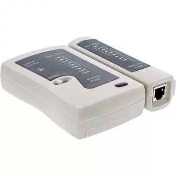 InLine 79998A – Testeris RJ45 kabeliams ir jungtims su 9 kontroliniais LED