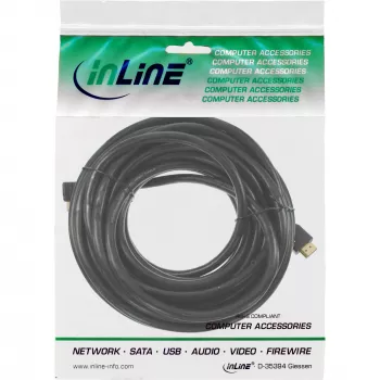 InLine HDMI mini laidas, High Speed HDMI, AM/CM, auksuoti kontaktai, 5 m