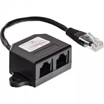 InLine ISDN skirstytuvas 69932B 1 -> 2 0,15 m su rezistoriais