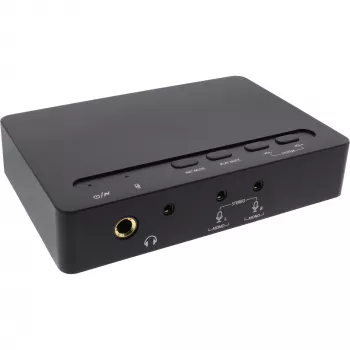 InLine USB 2.0 SoundBox 7.1 48KHz / 16 bit išorinė garso plokštė
