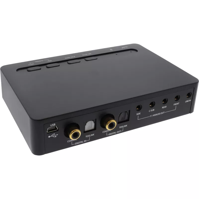InLine USB 2.0 SoundBox 7.1 48KHz / 16 bit išorinė garso plokštė