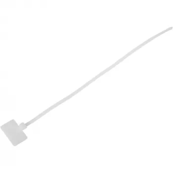 Kabelių raiščiai su žymėjimo lauku InLine 100 mm x 2,5 mm, nailonas, 100 vnt.