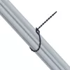 Kabelių raiščiai InLine 100 mm juodi, pakuotė 100 vnt.
